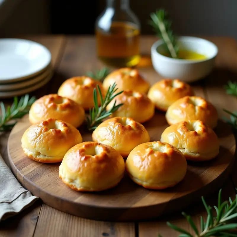 Tortas de Aceite de Oliva y Romero: Receta Casera en 15 Minutos para Acompañar Cualquier Plato