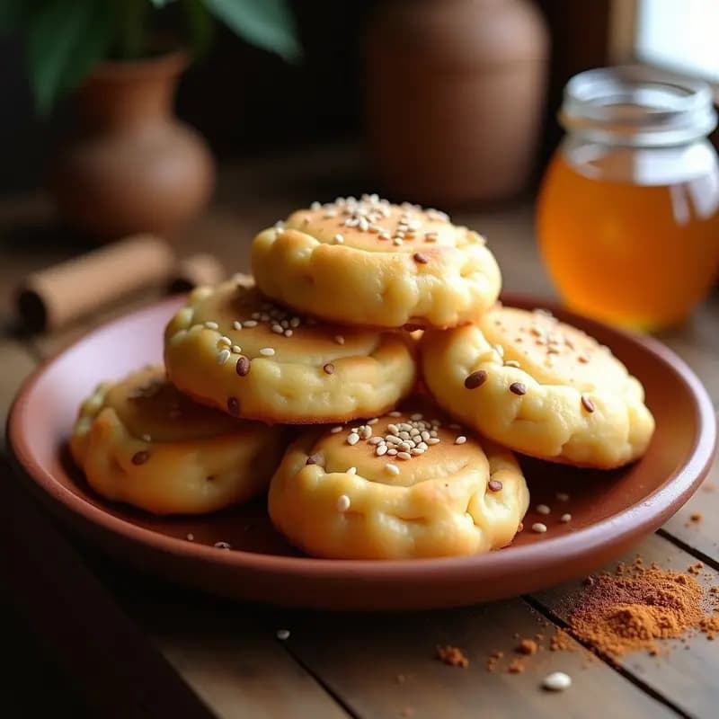 Tortas de Almajer: Postre Tradicional Andaluz con Almendras y Miel