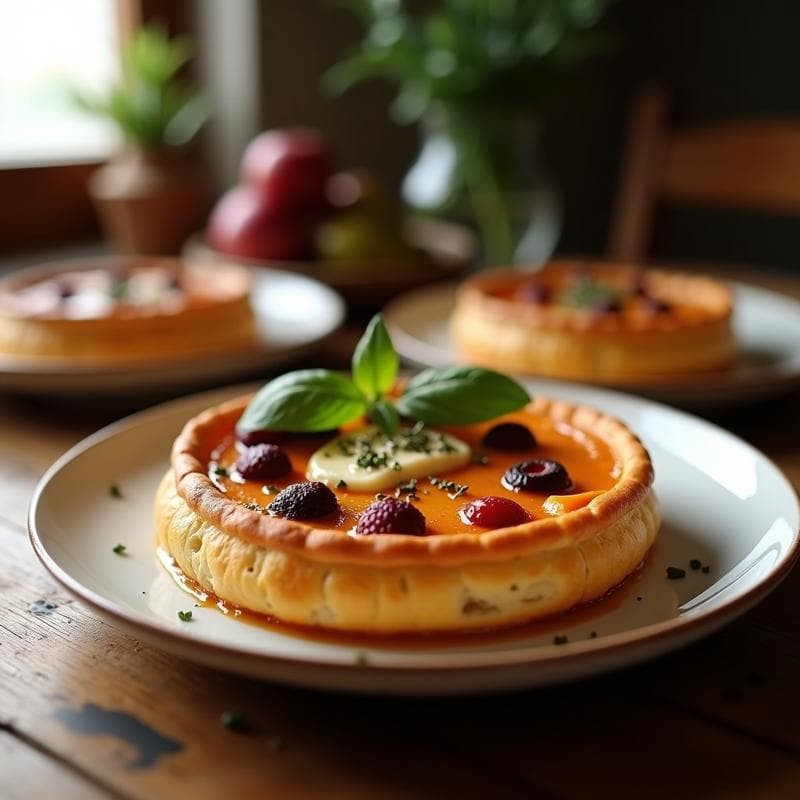 Tortas de Berenjena y Queso de Cabra al Horno: Receta Fácil y Sin Gluten en 30 Minutos