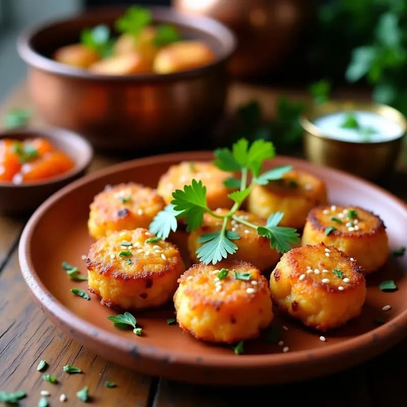 Tortas de Camarones y Kokum: Receta Costera de la India con Toque Túmbaro