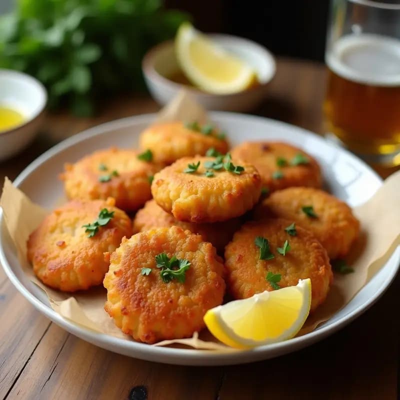 Tortas de Chicharro con Harina de Garbanzo: Receta Gaditana de Aperitivo Frito