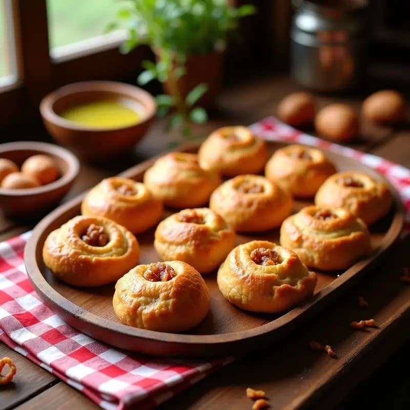 Tortas de Chicharrones: Panecillos Andaluces Hechos con Manteca de Cerdo