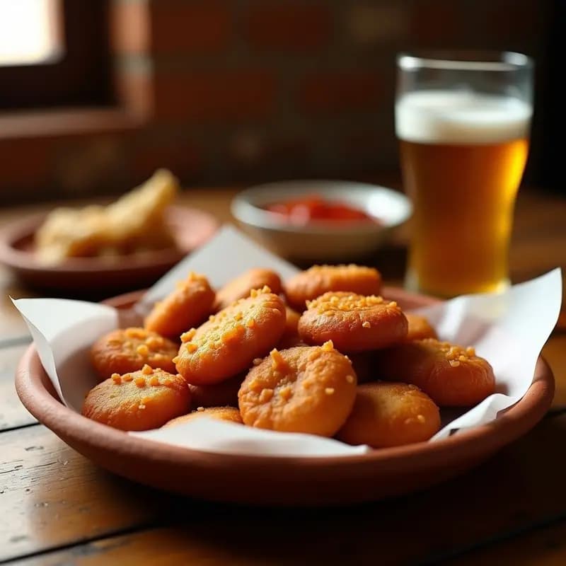 Tortas de chicharrones extremeñas: receta de fritos de carne para tapeo