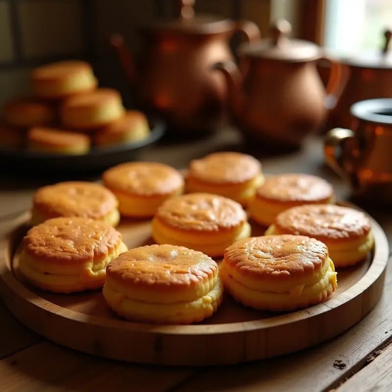 Tortas de Chicharrones con Miel de Caña: Dulce Salado de la Repostería Castella