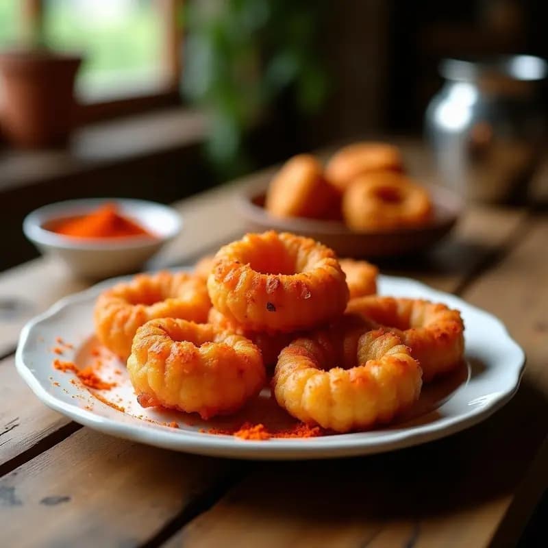 Tortas de Chicharrones con Pimentón de la Vera: Tapa Crujiente Andaluza sin Horno