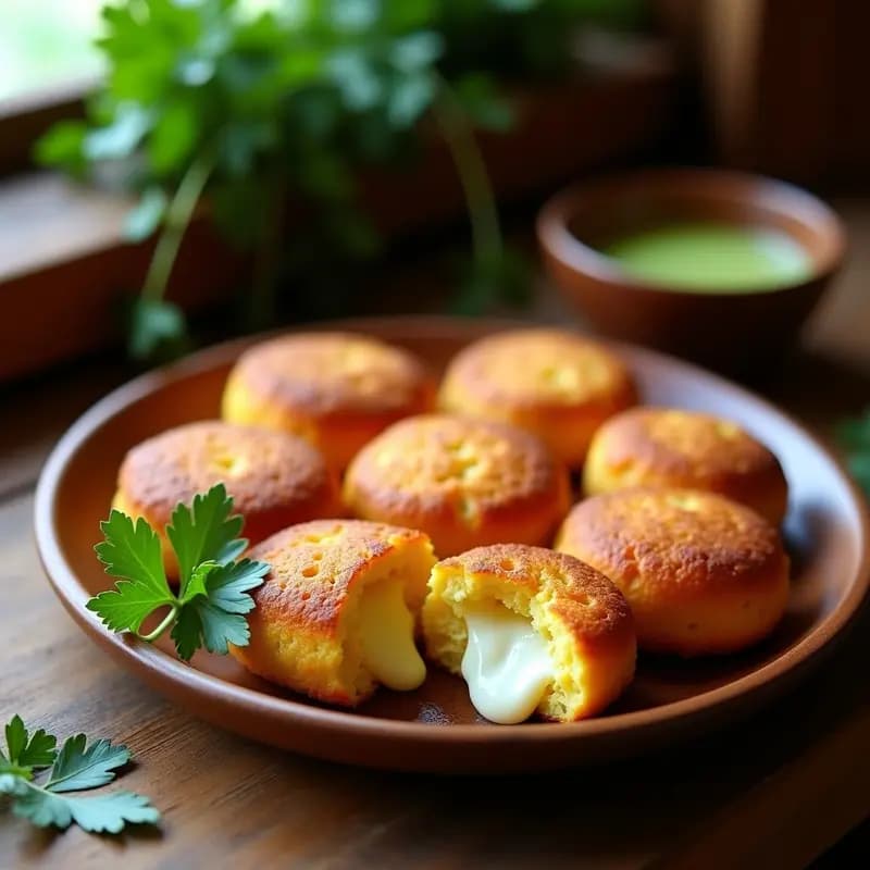 Tortas de Choclo con Queso Fresco: Receta Canaria de Maíz Tierno y Tradición