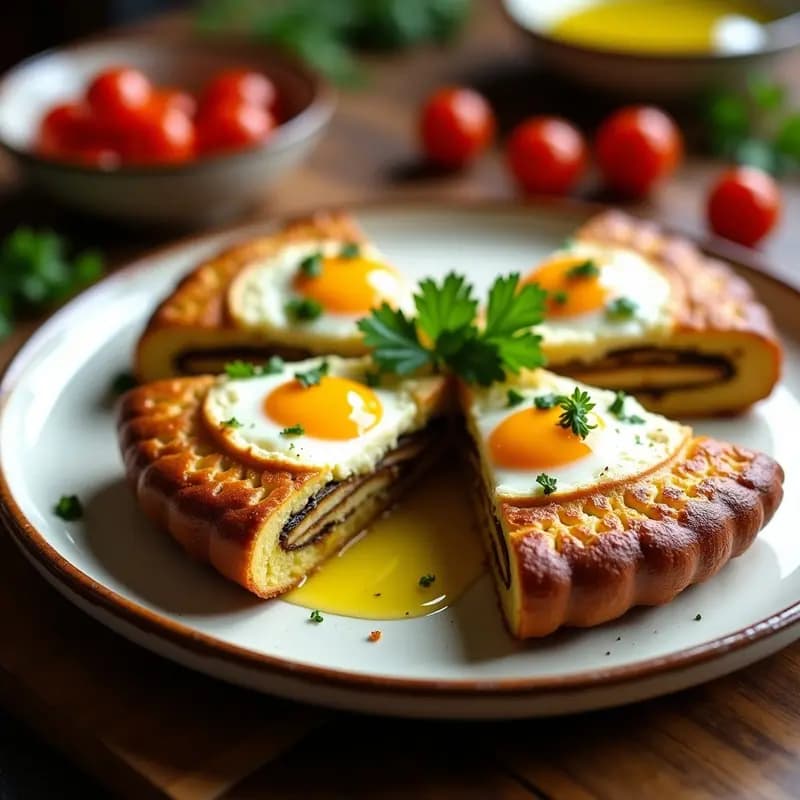 Tortas Españolas de Patata y Berenjena al Horno: Receta Tradicional sin Freír