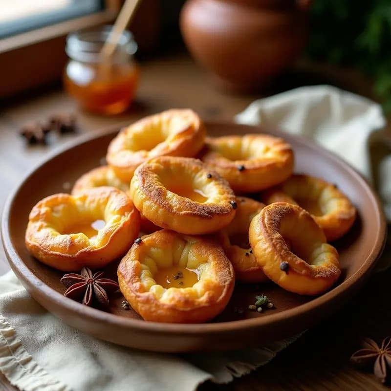 Tortas de Harina con Miel y Anís: Postre Extremeño de Pan Duro