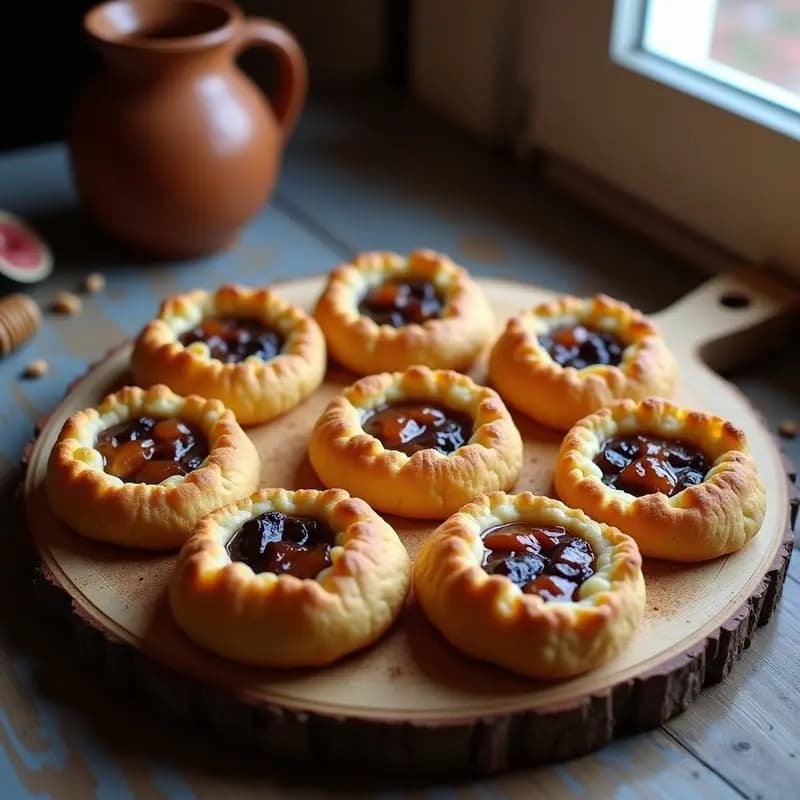 Tortas de Higos y Queso Azul: Postre Portugués Tradicional y Gourmet