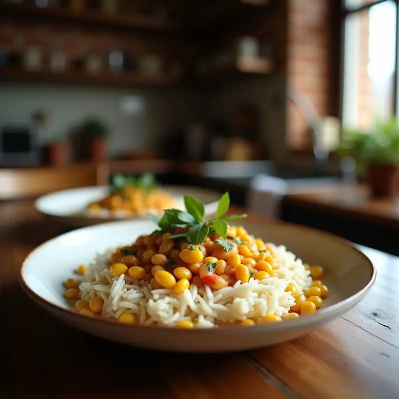 Tortas de Maíz con Frijol Mantecoso: Receta Costarricense Vegana y Sin Gluten
