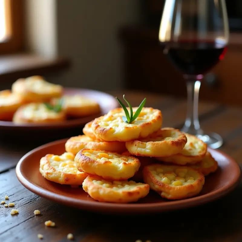Tortas de Panceta y Queso de la Serra: Receta Extremeña para Aperitivo o Merienda