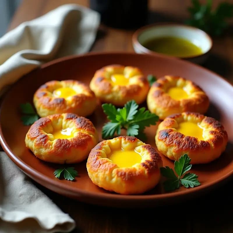 Tortas de Papa Rellena de Choclo y Queso: Receta Argentina en Airfryer