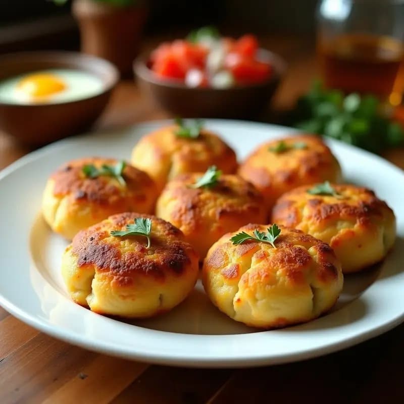 Tortas de Papa Rellenas de Pino y Huevo: Receta Chilena Tradicional y Contundente