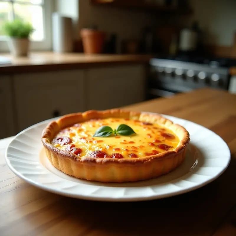 Torte de Espinacas y Feta en Hojaldre: Receta Alemana con Toque Mediterráneo en 20 Minutos