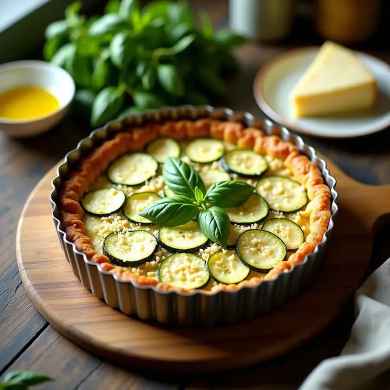 Torte Italianas de Calabacín y Queso Ricotta: Receta Sin Gluten y Keto
