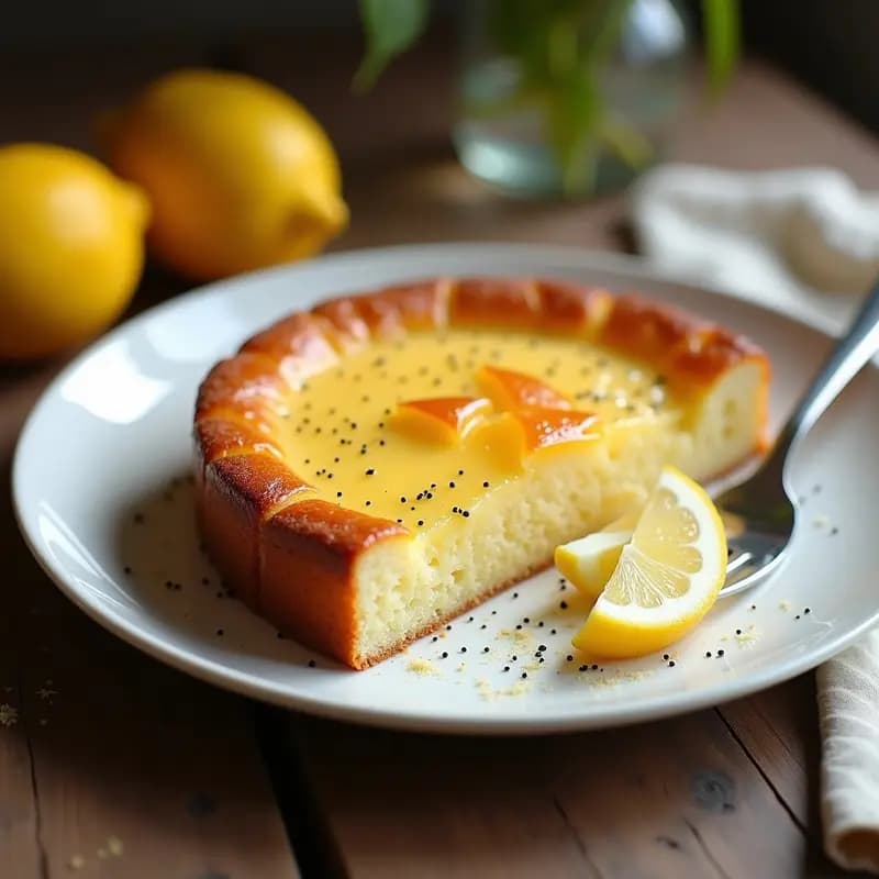 Torte de Limón y Amapola: Postre Austríaco Sin Gluten y Sin Lácteos