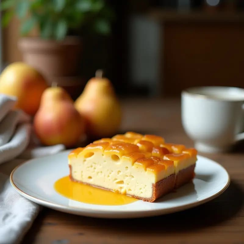 Torte de Manzana y Queso de Crema con Base de Avellanas: Postre Alemán Sin Harina