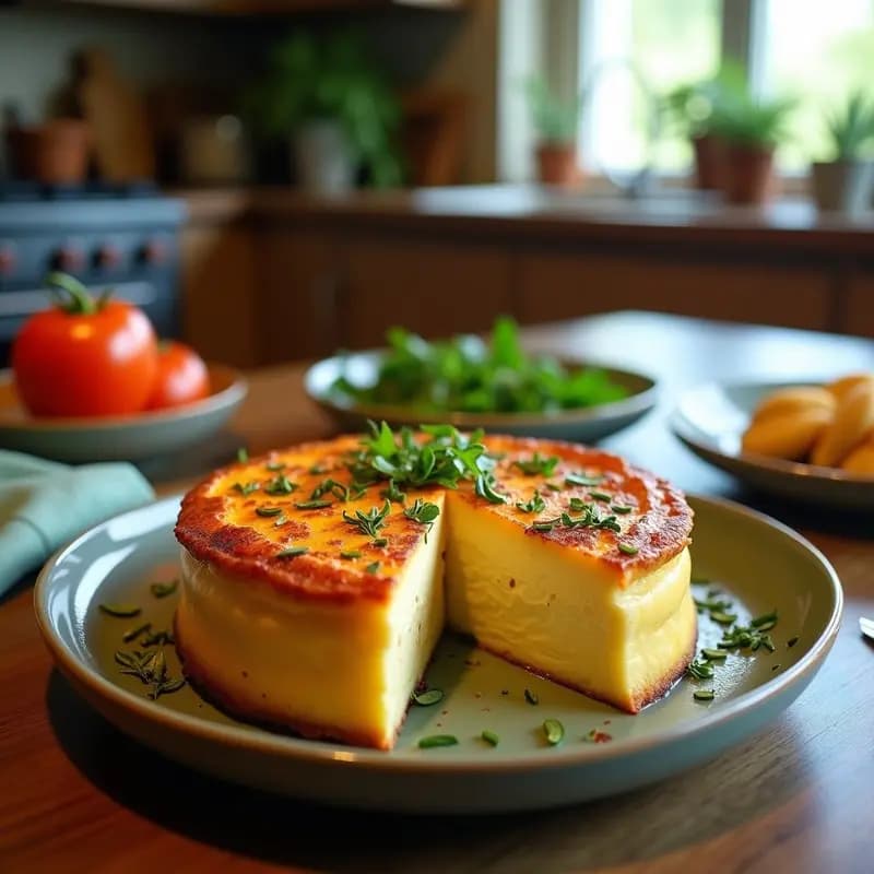 Torte de Papa Argentina Vegana: Receta con Puré de Coliflor y Espinacas