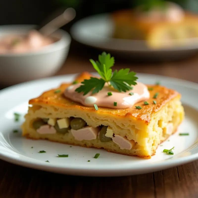 Torte de Papa y Atún con Salsa golf: Receta Argentina en Airfryer