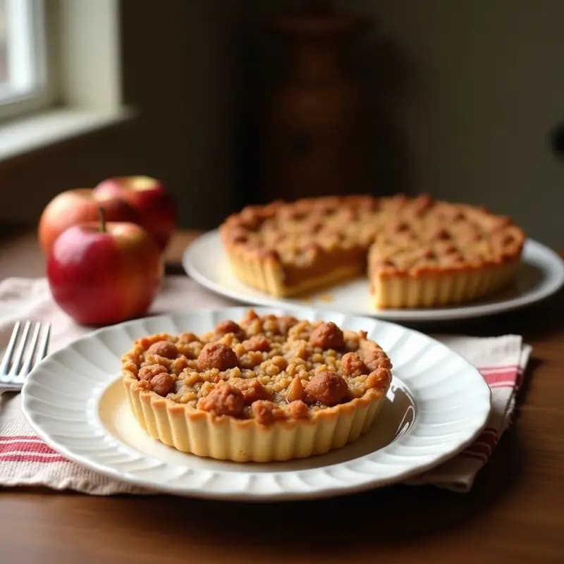 Torte de Pommes Anna: Pastel de Manzanas Francés Crujiente con Caramelo y Canela