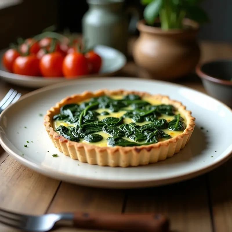 Torte de Ricota y Espinacas con Masa de Espelta: Receta Italiana Vegana y Sin Gluten