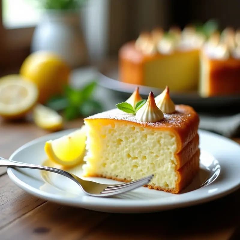 Torte de Ricota y Limón: Postre Italiano Sin Harina y con Merengue de Clara