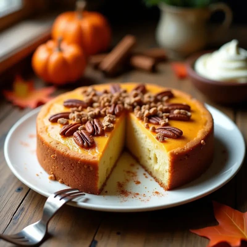 Torte de Ricotta y Calabaza: Postre Judío-Italiano Sin Azúcar con Especias de Otoño