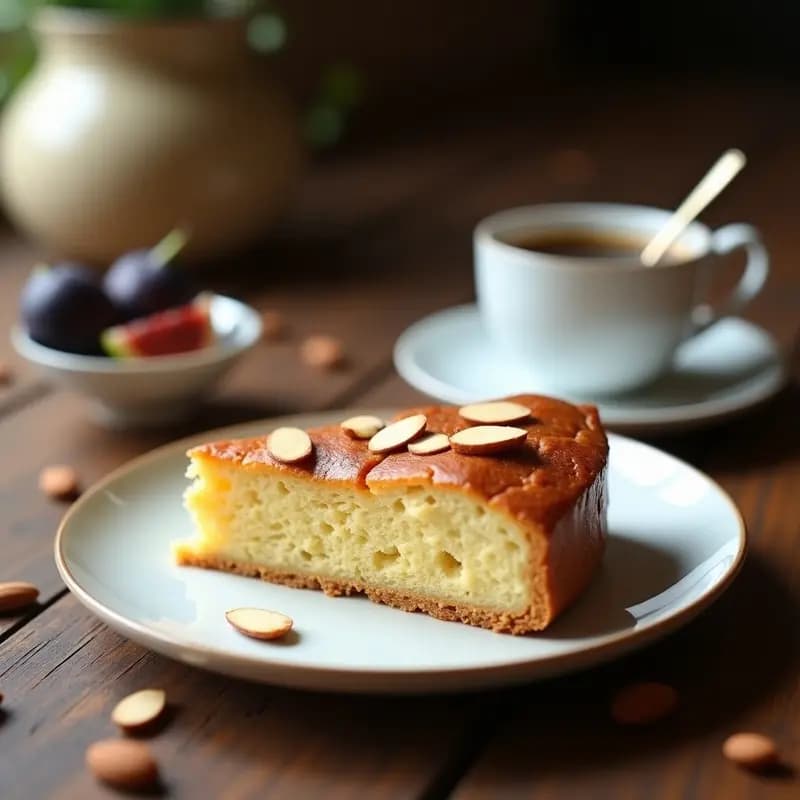 Torte de Santiago con Harina de Almendra: Postre Chileno Sin Gluten y Sin lactosa