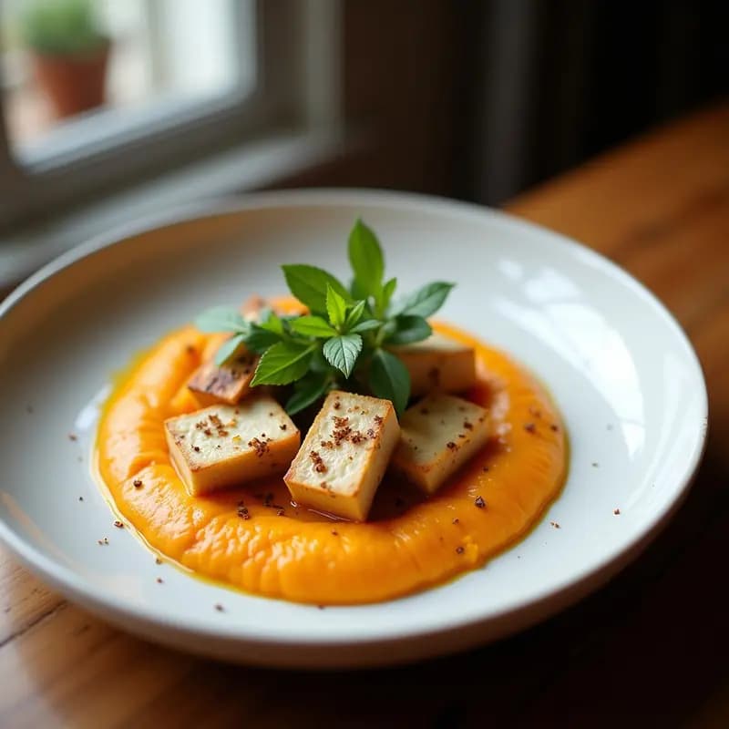 Tortelli de Calabaza al Forno: Receta Italiana Vegana con Salsa de Salvia y Nueces