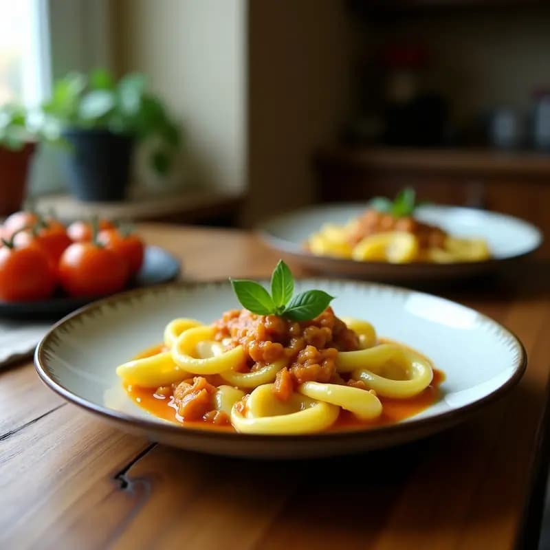 Tortelli di Zucca al Forno con Salsa de Salvia y Mantequilla: Receta Italiana de Invierno