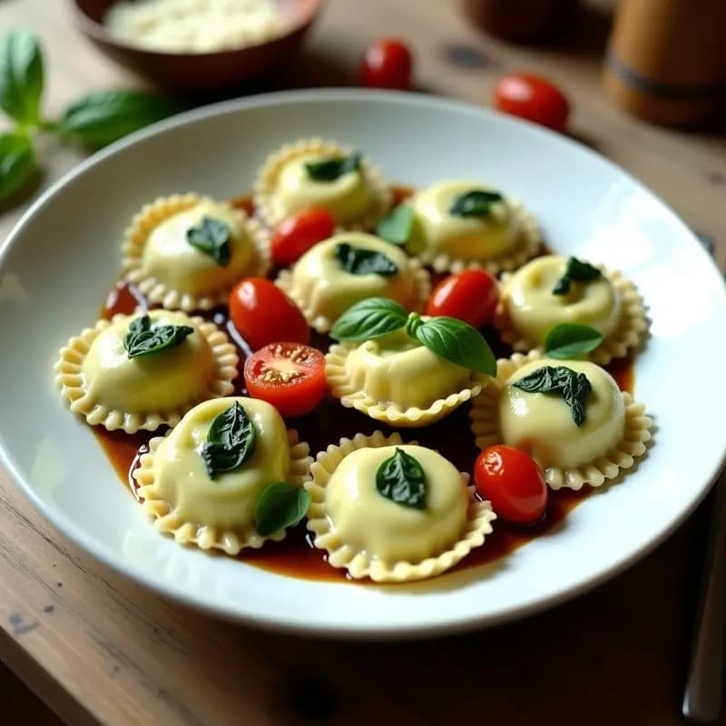 Tortellini de Calabacín y Ricotta: Pasta Italiana Rellena y Baja en Calorías
