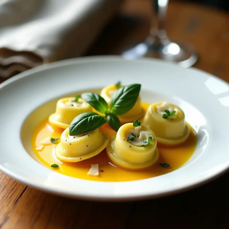 Tortellini de Calabacín y Ricotta con Salsa de Azafrán: Receta Italiana Liga y Sin Harina