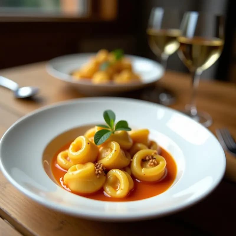 Tortellini Rellenos de Calabaza y Amaretto: Receta Italiana Vegetariana para Otoño
