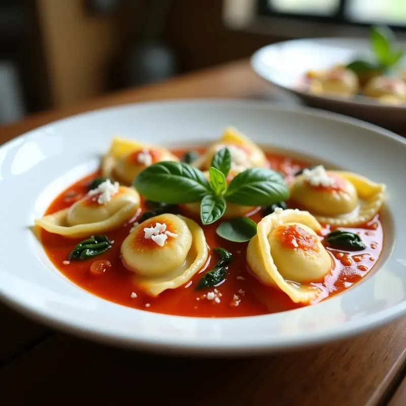 Tortellini Rellenos de Ricota y Espinacas: Receta Italiana Sin Gluten con Masa de Arroz