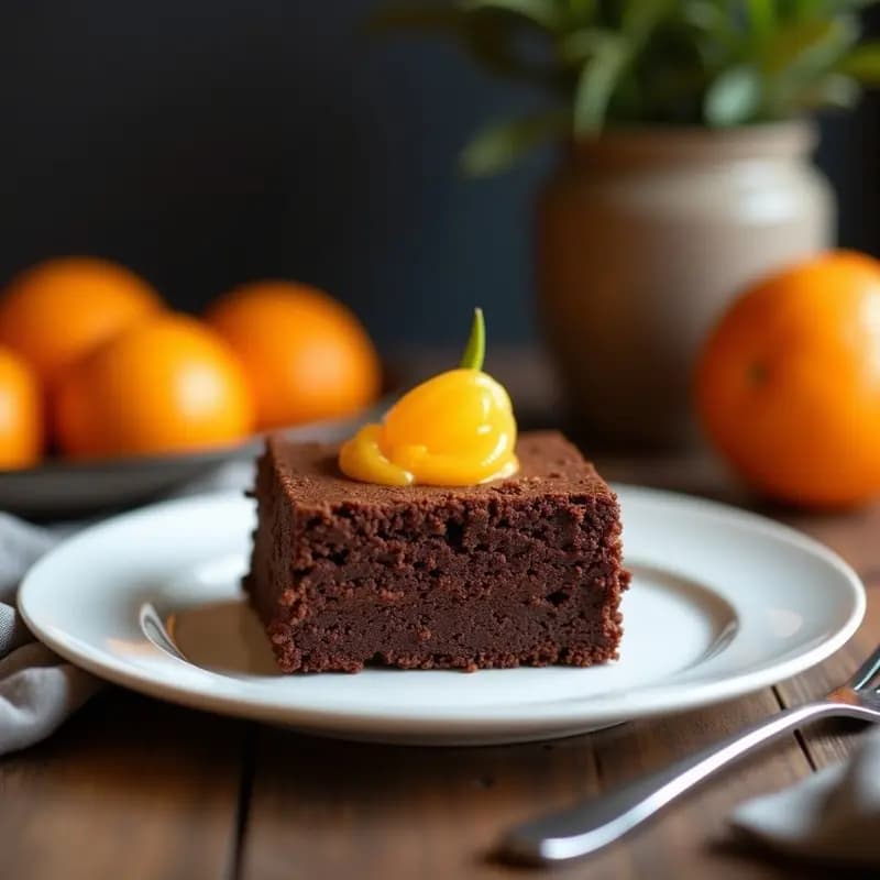 Torten de Chocolate y Naranja: Postre Austríaco Sin Gluten y Sin Harina