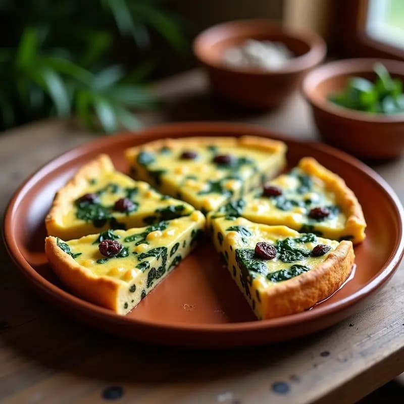 Tortilla de Acelgas y Pasas: Receta de Aperitivo Dulce-Salado de la Abuela