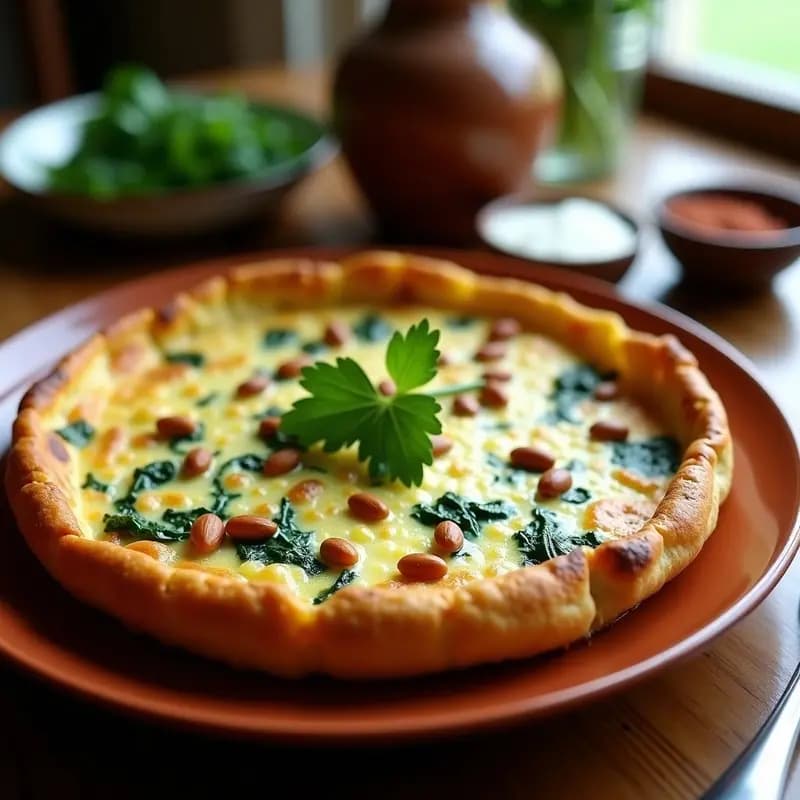Tortilla de Acelgas y Piñones: Receta Catalana Sin Harina y con Toque Crujiente