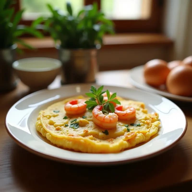 Tortilla de Alcachofas y Gambas: Receta Andaluza de Temporada