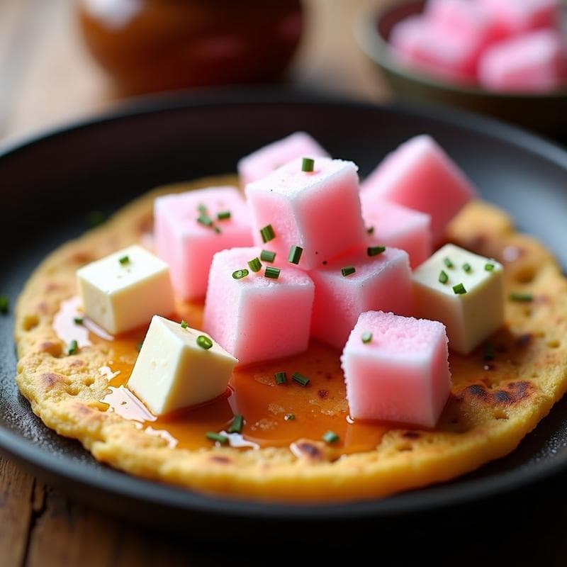 Tortilla de Algodón de Azúcar y Queso Brie: Receta dulce-salada en 15 minutos