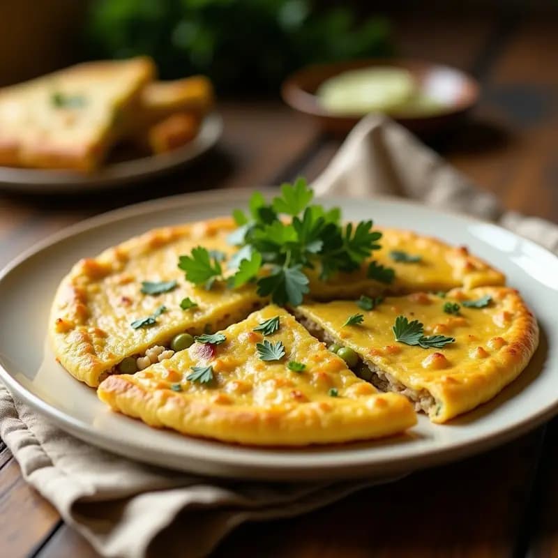Tortilla de Atún y Pimiento Verde: Receta de la Abuela Sin Lácteos para el Tupper