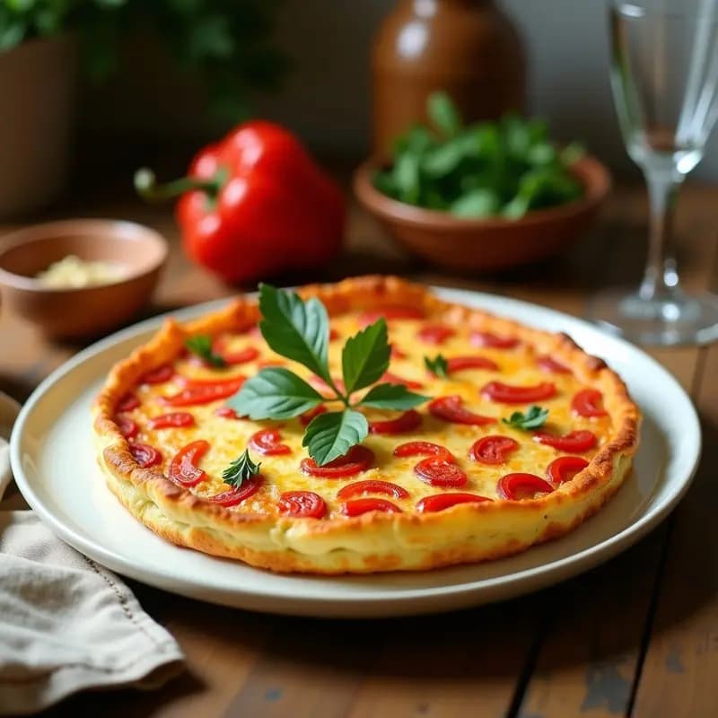 Tortilla de atún y pimientos del piquillo: Receta fácil y llena de sabor para cualquier ocasión