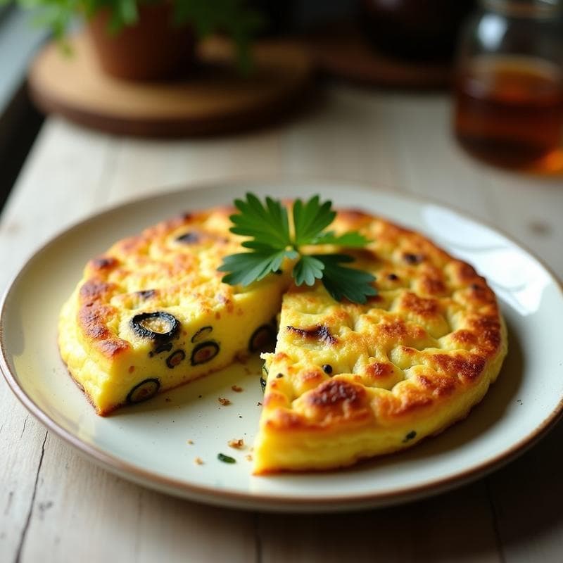 Tortilla de Calabacín Ahumado: Receta en Olla a Presión Ultraesponjosa y Sin Aceite