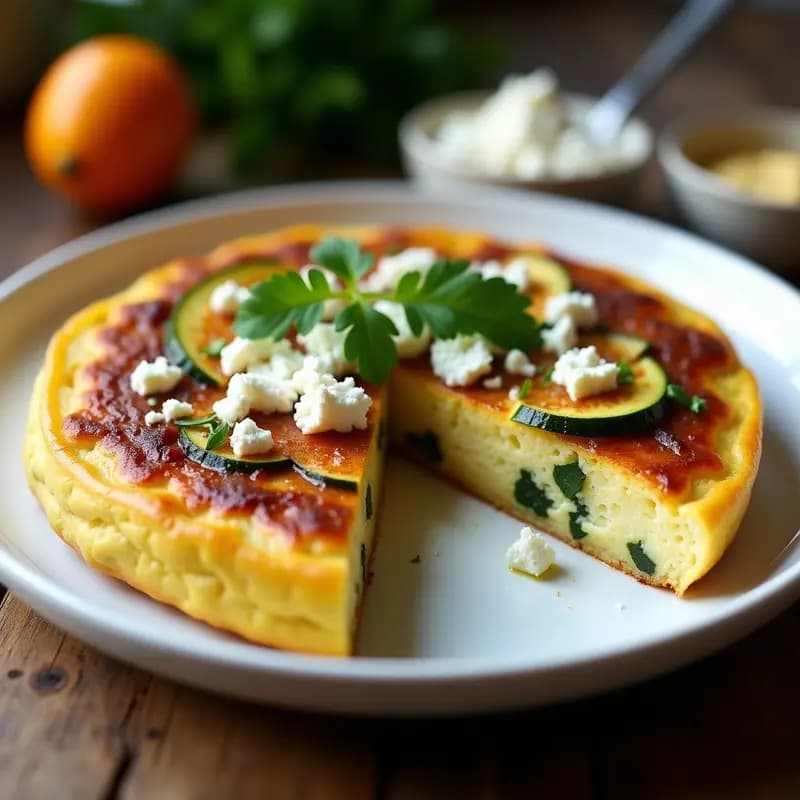 Tortilla de Calabacín y Cebolla Caramelizada: Receta Sin Horno en 20 Minutos con Toque Dulce