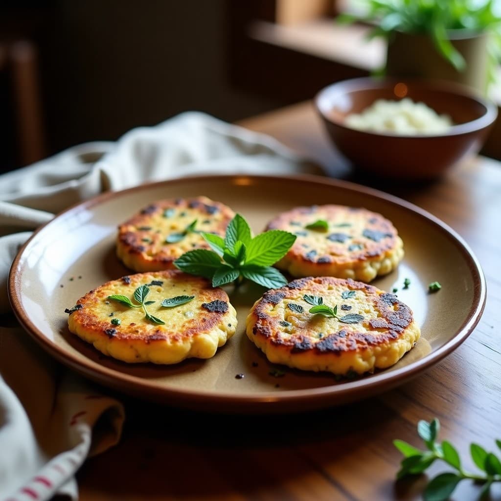 Tortilla de Calabacín y Papa Morada: Receta Andina Sin Harina