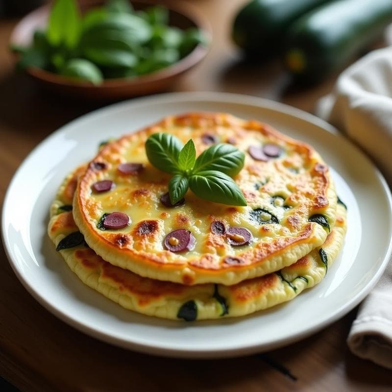 Tortilla de Calabacín y Zucchini Keto: Receta Sin Harina Ultraesponjosa y Baja en Carbohidratos