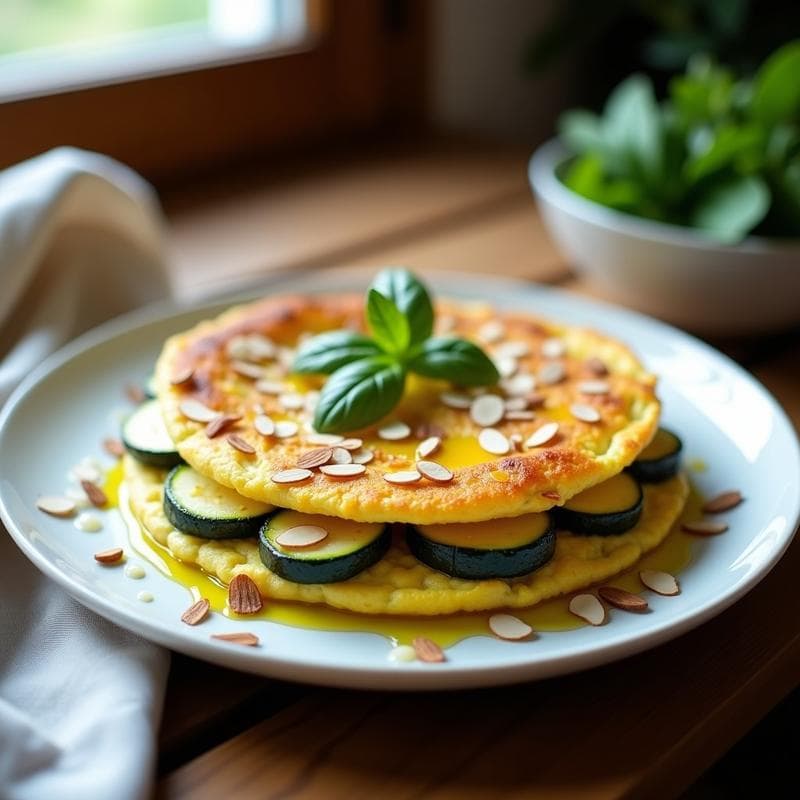 Tortilla de Calabacines Ahumados: Receta Fácil en Thermomix con Toque Gourmet