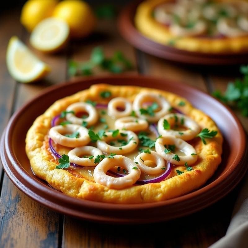 Tortilla de Calamares Rellena de Aioli: Receta Tradicional en 30 Minutos con Toque Gourmet