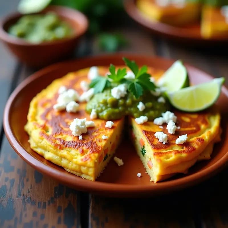 Tortilla de Camarón con Salsa Verde: Receta Rápida y Alta en Proteína en 15 Minutos