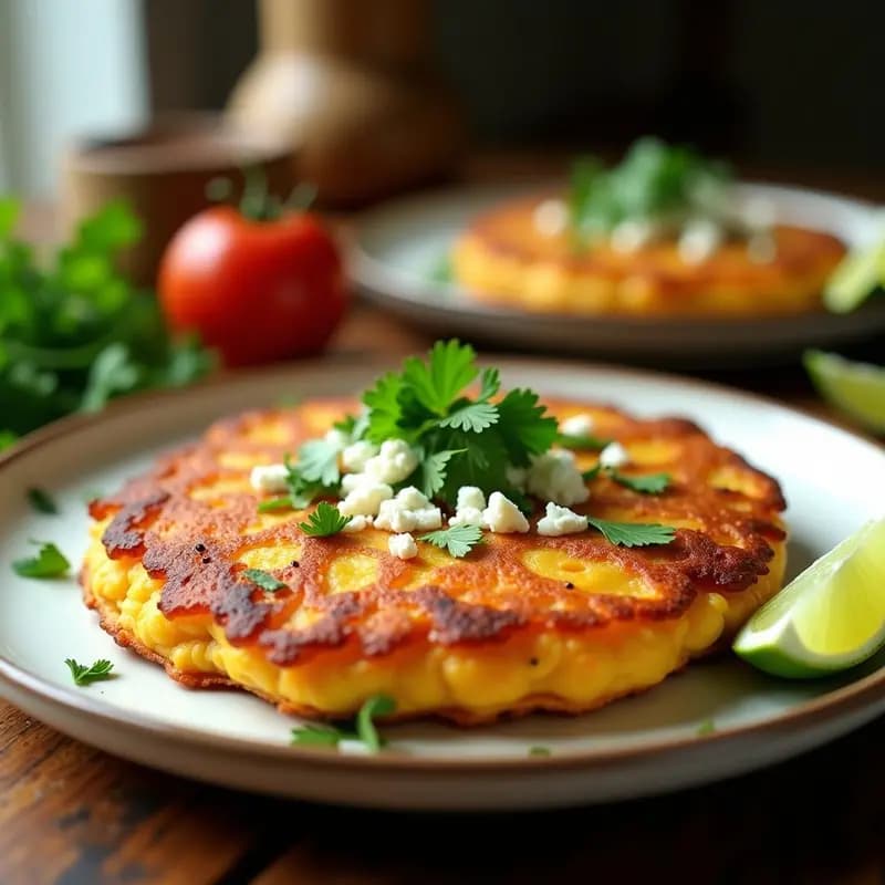 Tortilla de Camarones y Cilantro: Receta Mexicana Crujiente y Baja en Carbohidratos en Airfryer