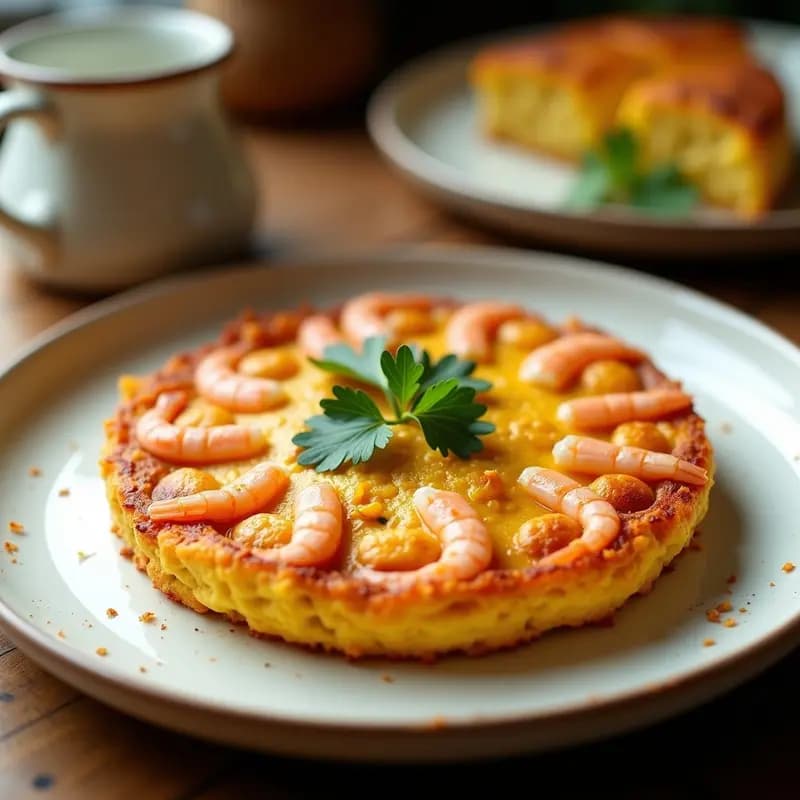 Tortilla de Camarones: Receta Costa de la Luz Tradicional y Crujiente